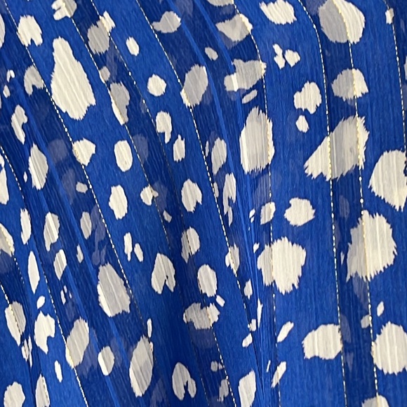 Karlie Royal Blue with Shimmer Blouse - Picture 3 of 10